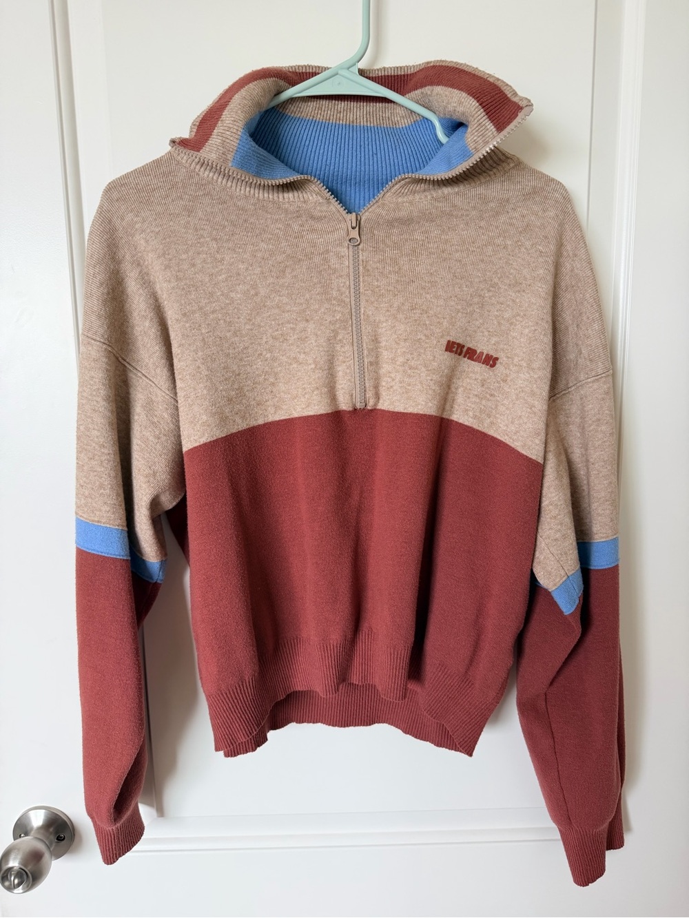 Iets Frans Colorblock Knit Pullover